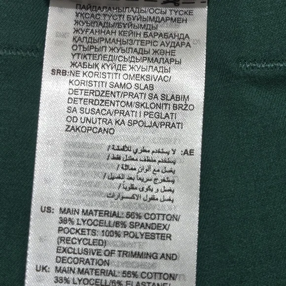 Adidas Men's Green Golf Shorts Go-To 5-Pocket Shorts Size 36 - Picture 9 of 9